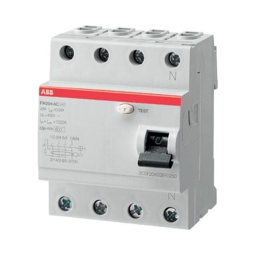 ABB proudový chránič FH204 AC-63/0.03 4-pól. 6kA