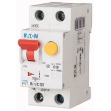 EATON proudový chránič/jistič 1+Npól B 10A 30mA