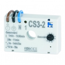 ELEKTROBOCK časový spínač CS3-2 pro žárovk.osvětlení ;pod vypínač