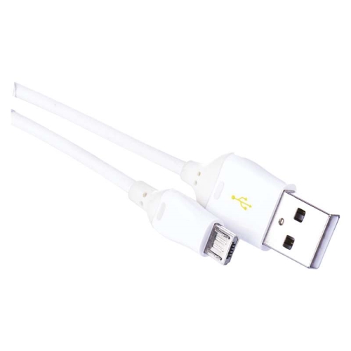 EMOS kabel USB 2.0 A/M - micro B/M 1m bílý Kód: SM7004W