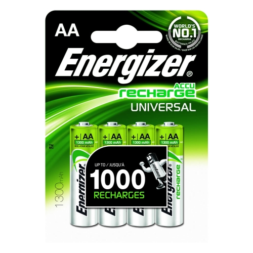 ENERGIZER baterie nabíjecí UNIVERSAL 1300mAh AA/HR6 ;BL4