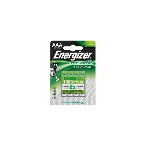 ENERGIZER baterie nabíjecí UNIVERSAL 500mAh AAA/HR03 ;BL4