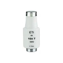 ETI keramická pojistka DII-16A/gG zpožděná 500V šedá