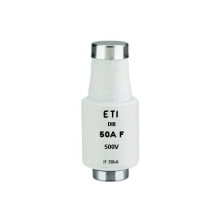 ETI keramická pojistka DIII-50A normální 500V bílá