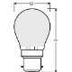 LEDVANCE LED kapka filament PFM P45 4.8W/40W B22d 2700K 470lm Dim 15Y opál