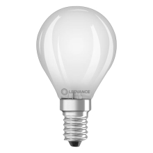 LEDVANCE LED kapka PFM P45 4W/40W E14 2700K 470lm NonDim 15Y opál