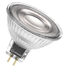 LEDVANCE LED reflektor PFM MR16 5W/35W GU5.3 3000K 345lm/36° Dim 25Y sklo