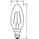 LEDVANCE LED svíčka filament 1906 B35 1.5W/12W E14 2400K 120lm NonDim 15Y zlatá