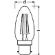 LEDVANCE LED svíčka filament PFM B35 4W/40W B22d 2700K 470lm NonDim 15Y čirá