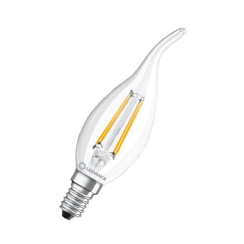 LEDVANCE LED svíčka filament SUP COMF B35 3.4W/40W E14 2700K 470lm Dim 15Y čirá