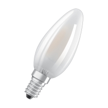 LEDVANCE LED svíčka SUP UE B35 2.9W/40W E14 2700K 470lm Dim 50Y opál