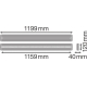 LEDVANCE liniové svítidlo LN.IndiviLED.PFM 34W 3550lm/940 IP20 60Y ;˙