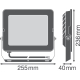 LEDVANCE reflektor (floodlight) FL.COMP.VAL 80W 9000lm/865/100° IP65 50Y ;černá˙