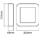 LEDVANCE stropnice Endura 13W 600lm/830/ IP44 ;bílá˙