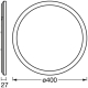 LEDVANCE stropnice ORBIS.USBL 22W 1850lm/830/110° 30Y IP20 3DIM ; bílá˙