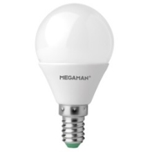 MEGAMAN LED kapka P45 4.9W/40W E14 4000K 470lm NonDim 15Y opál