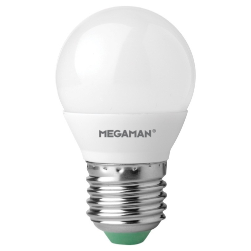 MEGAMAN LED kapka P45 4.9W/40W E27 4000K 470lm NonDim 15Y opál