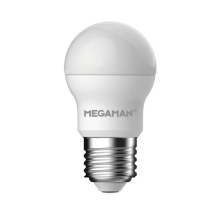 MEGAMAN LED kapka P45 7.7W/60W E27 2700K 810lm NonDim 15Y opál