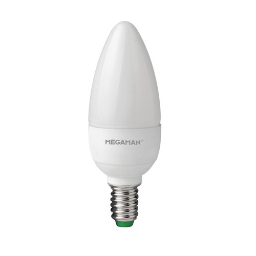 MEGAMAN LED svíčka B35 3.5W/25W E27 2800K 250lm NonDim 15Y opál
