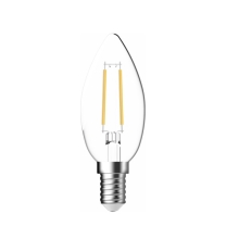 MEGAMAN LED svíčka filament B35 4W/40W E14 2700K 470lm NonDim 15Y