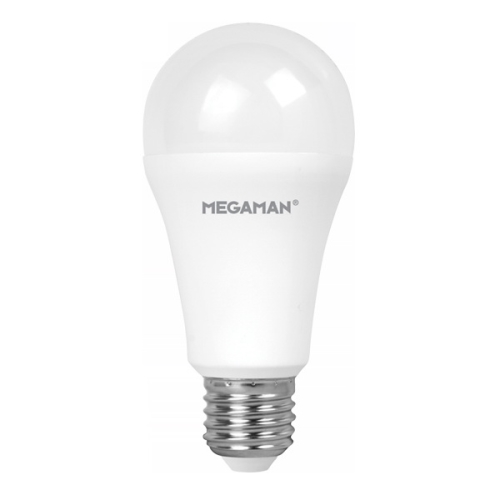 MEGAMAN LED žárovka A60 14.5W/121W E27 2800K 1921lm NonDim 15Y opál