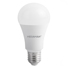 MEGAMAN LED žárovka A60 15.5W/120W E27 3000K 1900lm NonDim 15Y opál