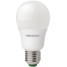 MEGAMAN LED žárovka A60 4.8W/40W E27 2700K 470lm NonDim 15Y opál