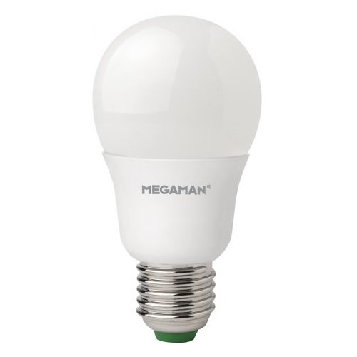 MEGAMAN LED žárovka A60 4.8W/40W E27 2700K 470lm NonDim 15Y opál