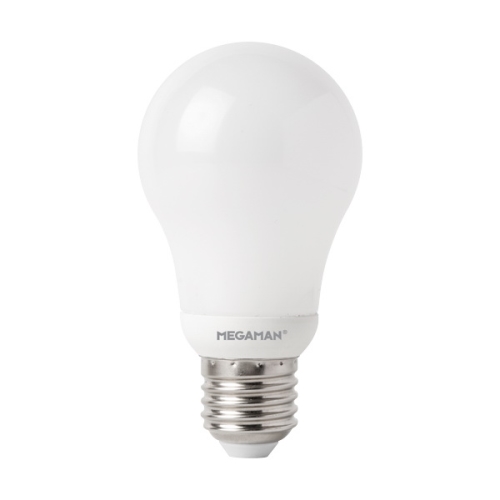 MEGAMAN LED žárovka A60 5.3W/40W E27 2800K 470lm NonDim 15Y opál-LG206046-OPv0