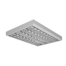 MODUS přisazené svítidlo. LLX 4x18W G13 AL EP IP20; nouz.modul˙