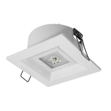 MODUS svít.nouz.LED LOVATO-P 1x3W SA/1h. IP20 podhl; O-open space optika bílá