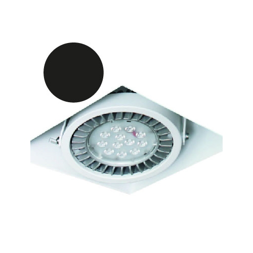 ORGANIC.LIGHT downlight Box Trimless X1 1x18W 24° černá˙