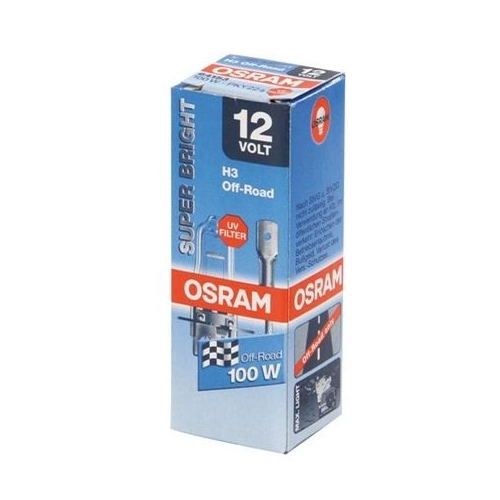 OSRAM autožárov. OFF ROAD SUPER BRIGHT PREMIUM 62201SBP 100W 12V PK22s