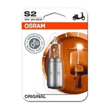 OSRAM autožárov. S2 MOTO STANDARD 64327 35/35W 12V BA20d blistr