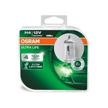 OSRAM autožárovka H4 ULTRA LIFE 64193ULT 60/55W 12V P43t HCBox-2ks