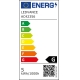 OSRAM LED globe filament 1906 ET124 4.5W/20W E27 1600K 200lm Dim 15Y ;zelená