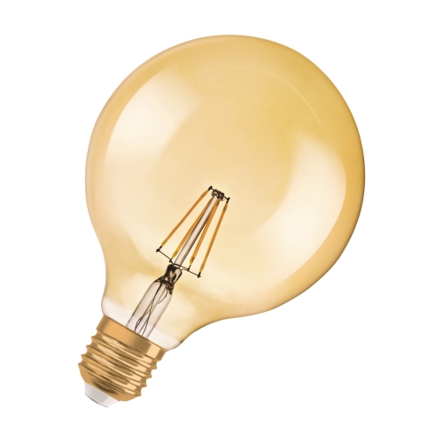 OSRAM LED globe filament Vintage.1906 G125 6.5W/51W E27 2400K 650lm Dim 15Y