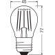 OSRAM LED kapka filament PARATHOM P45 6W/60W E27 2700K 806lm NonDim 15Y