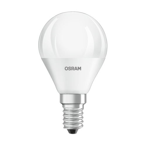 OSRAM LED kapka VALUE P45 4.9W/40W E14 2700K 470lm NonDim 15Y opál 3-pack