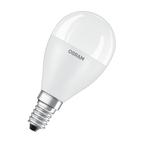 OSRAM LED kapka VALUE P45 7W/60W E14 2700K 806lm NonDim 15Y opál 3-pack