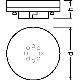 #OSRAM LED puk 6W/40W GX53 4000K 470lm NonDim 15Y