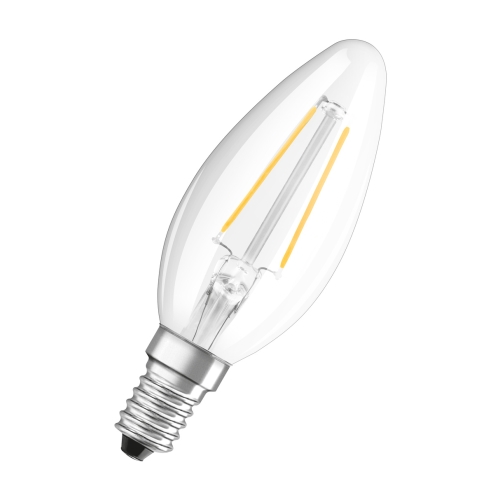 OSRAM LED svíčka filament B35 1.5W/15W E14 2700K 136lm 15Y