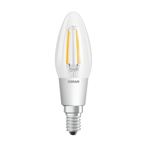 OSRAM LED svíčka filament B35 4W/40W E14 2200-2700K 470lm Dim 15Y