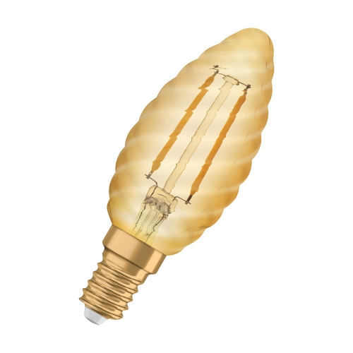 OSRAM LED svíčka filament Vintage .1906 B35 2.5W/22W E14 2400K 220lm NonDim 15Y