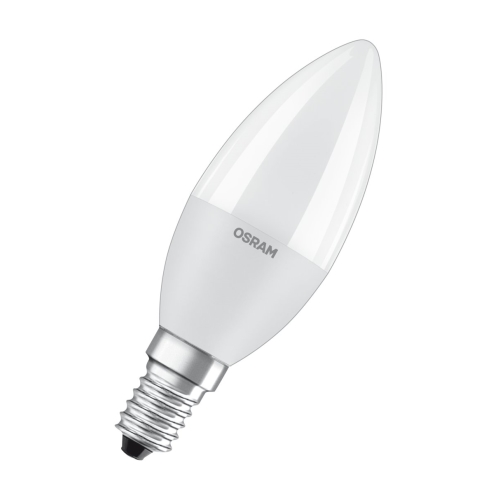 OSRAM LED svíčka VALUE B35 7W/60W E14 2700K 806lm NonDim 15Y opál 3-pack