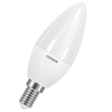 OSRAM LED svíčka VALUE B38 5.7W/40W E14 6500K 470lm NonDim 10Y FR