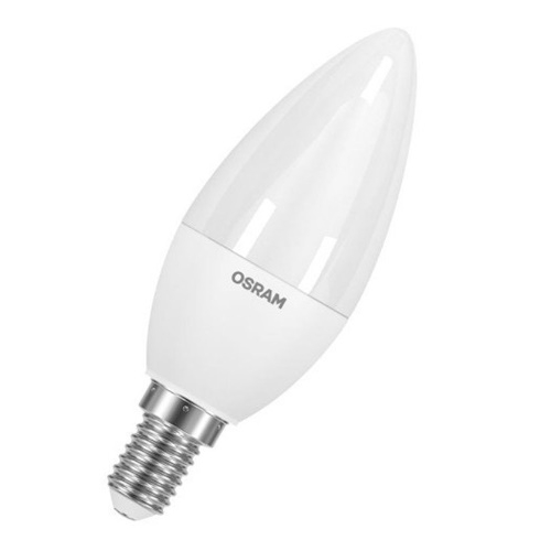 OSRAM LED svíčka VALUE B38 5.7W/40W E14 6500K 470lm NonDim 10Y FR