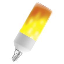 OSRAM LED trubková žárovka T45 0.5W/NIL E14 1500K 10lm NonDim 15Y plamen