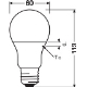 OSRAM LED žárovka ANTIB. A60 8.5W/60W E27 2700K 806lm NonDim 25Y opál