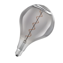 OSRAM LED žárovka filament 1906 A160 4.5W/10W E27 1700K 100lm Dim 15Y ;kouřová